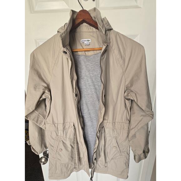 Lacoste Women's Zip-up button-up Light Weight Jacket Size 40 (Medium) - Picture 7 of 9